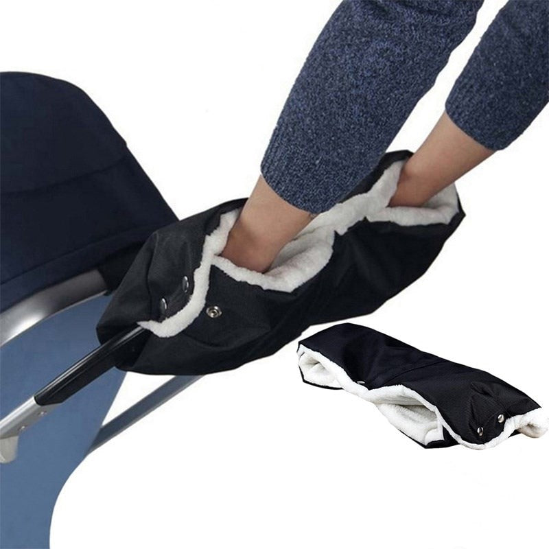 Warm hand muff for stroller/carriage