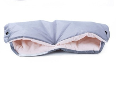 Warm hand muff for stroller/carriage